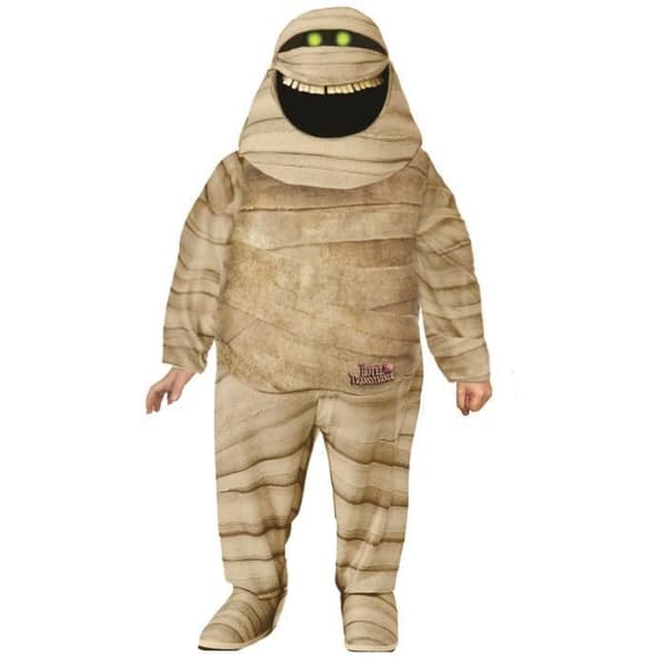 Murray Hotel Transylvania pojkmumiedräkt - CIAO - Storlek 5-7 år - Vit/Beige