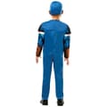Miniatyrbild 2 av 3: Captain America Boy Costume - Avengers - Fiction Character Model - Blåvit - Polyester