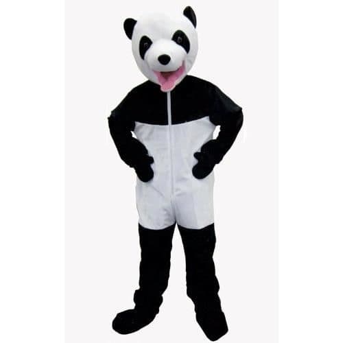 Jättepandadräkt - DRESS UP AMERICA - 591-T4 - Barn 4 år - Jumpsuit och mask - Storlek 66-71 cm