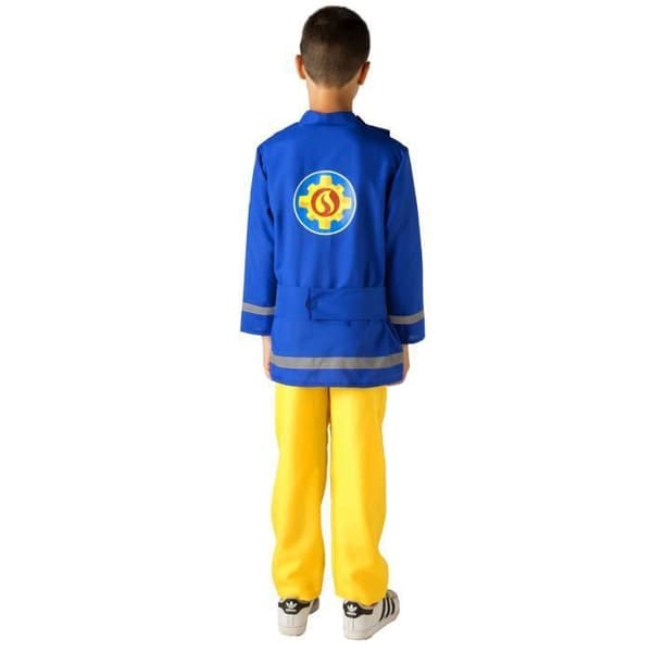 Brandman Sam kostym för pojkar - CIAO - Brandman Sam kostym - Storlek 5-7 år - Blå, gul