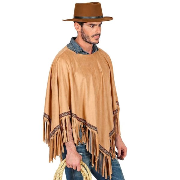 Lyxig indisk vuxenponcho