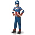 Miniatyrbild 1 av 5: Captain America Costume - Avengers - Boy - Blå - Polyester
