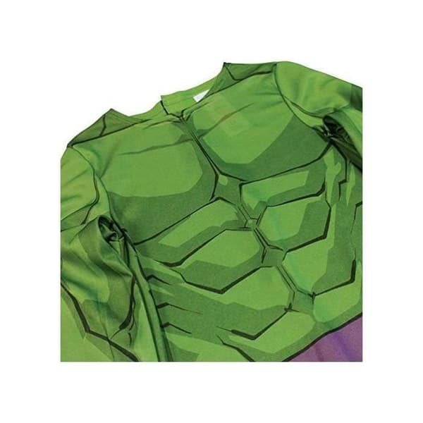Klassisk Hulk animerad serie kostym - Avengers - Grön - Pojke - Från 5 år