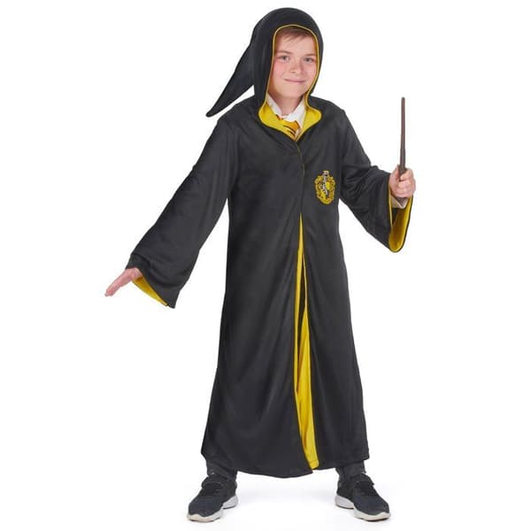 Klassisk Poufsouffle utklädnad Harry Potter barn