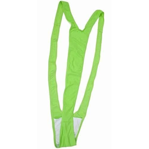 Mankini Borat - NINTENDO - Grön - Vuxen - Utomhus - 10 % elastan, 90 % polyester - män