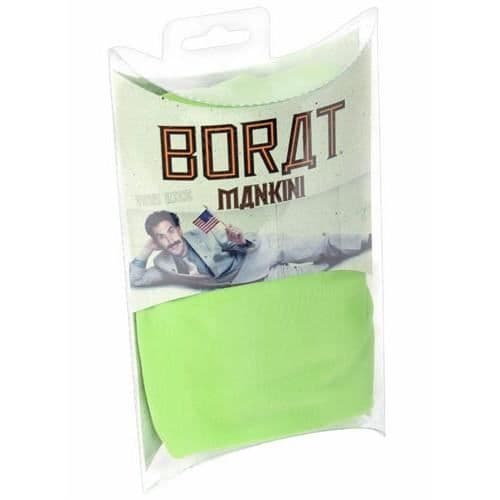 Mankini Borat - NINTENDO - Grön - Vuxen - Utomhus - 10 % elastan, 90 % polyester - män