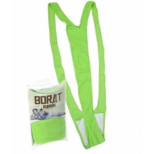 Mankini Borat - NINTENDO - Grön - Vuxen - Utomhus - 10 % elastan, 90 % polyester - män