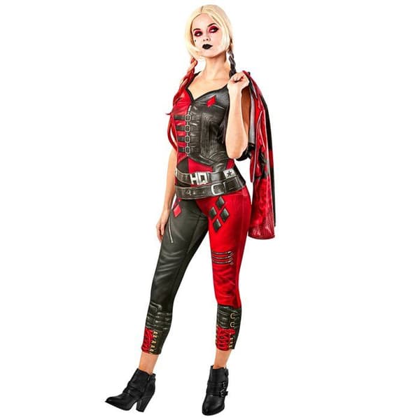 Déguisement kombination Harley Quinn kvinna - Suicide Squad 2