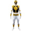 Miniatyrbild 2 av 5: Morphsuits Kostym Power Ranger Vit, Dräkt Herr, Halloweenkostym Power Rangers, M