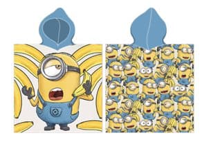 HÆTTEPONCHO Minions Håndklæde