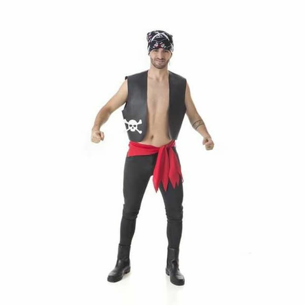 Maskeraddräkt vuxna Pirat (3 Delar) - XL