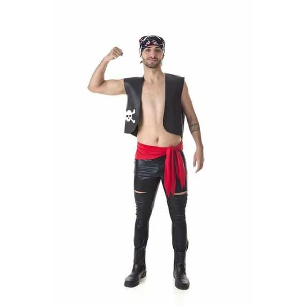 Maskeraddräkt vuxna Pirat (3 Delar) - XL