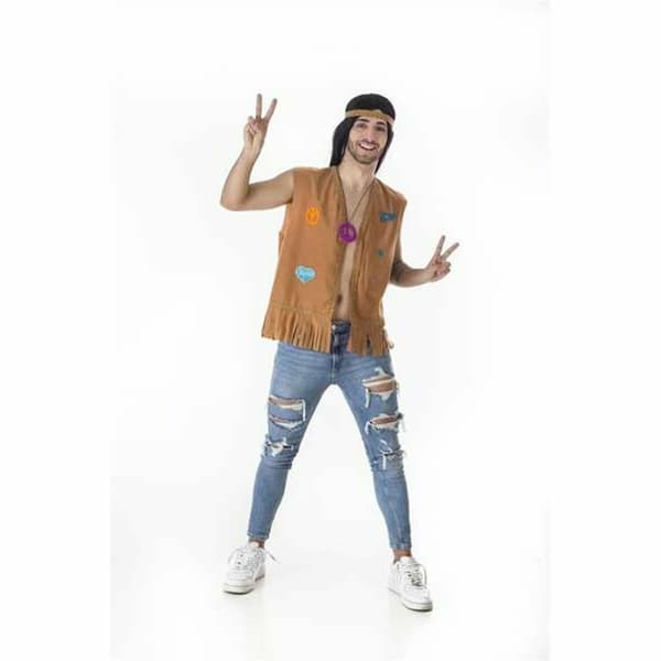 Maskeraddräkt vuxna Hippie (2 Delar) - L