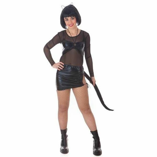 Maskeraddräkt vuxna Noire Fiesta Sexig (3 Delar) - S