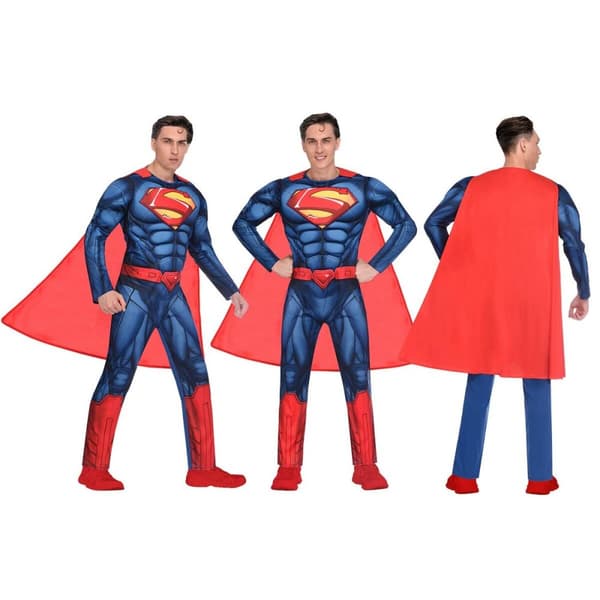Maskeraddräkt vuxna Superman 2 Delar