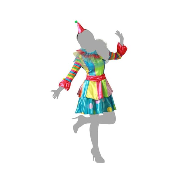 Maskeraddräkt vuxna Kvinnlig clown XS/S