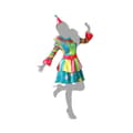 Miniatyrbild 5 av 8: Maskeraddräkt vuxna Kvinnlig clown XS/S