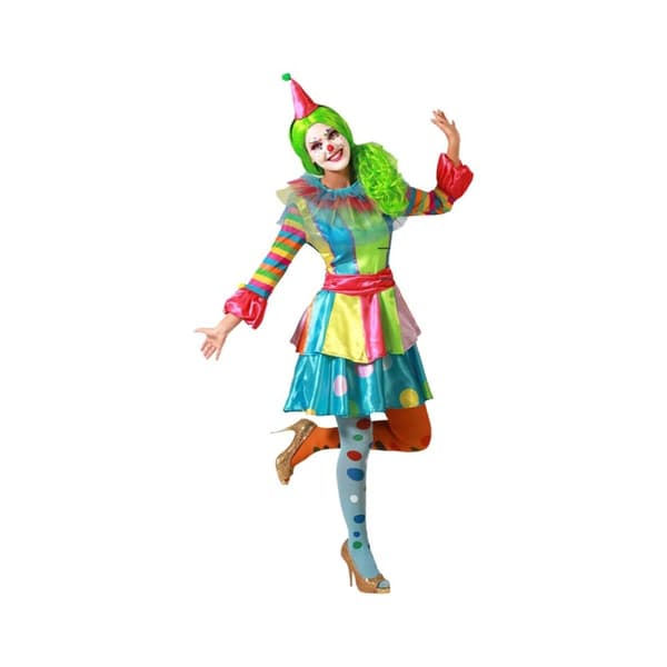 Maskeraddräkt vuxna Kvinnlig clown XS/S