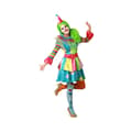 Miniatyrbild 1 av 8: Maskeraddräkt vuxna Kvinnlig clown XS/S