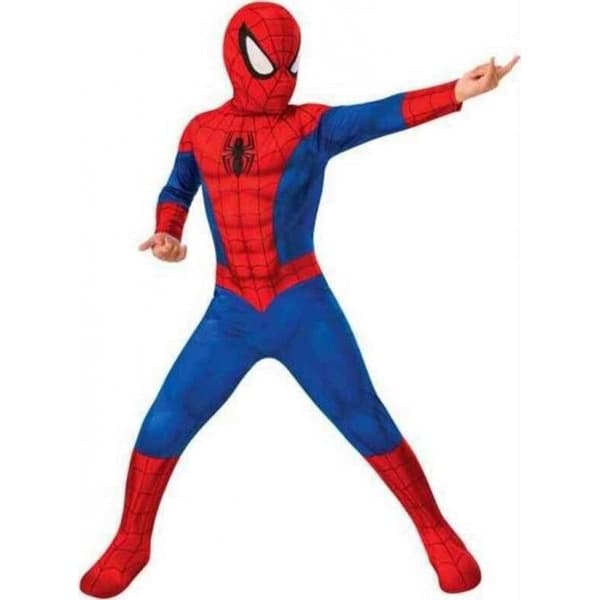 Klassisk Spiderman-dräkt - RUBIER - Klassisk Spiderman - Röd-Blå - Barn