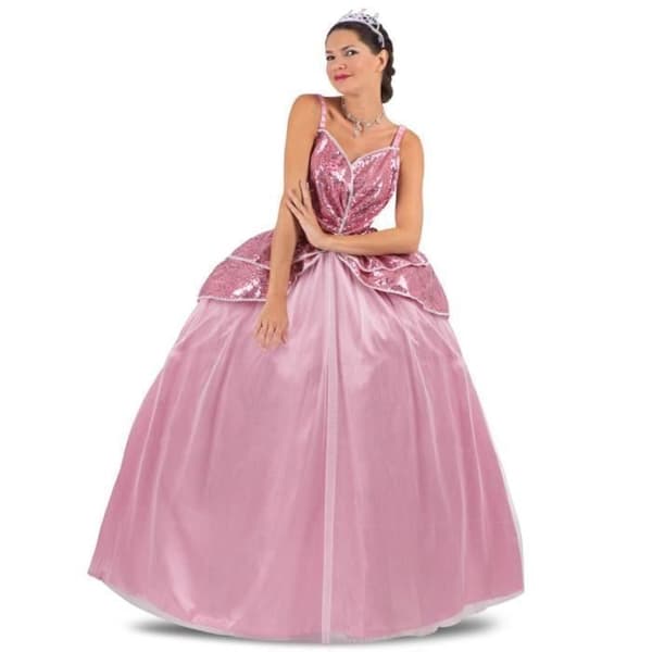 MITT ANDRA MIG ROLIGA FÖRETAG, SL. Prinsessrosa kostym. Herr Vuxen