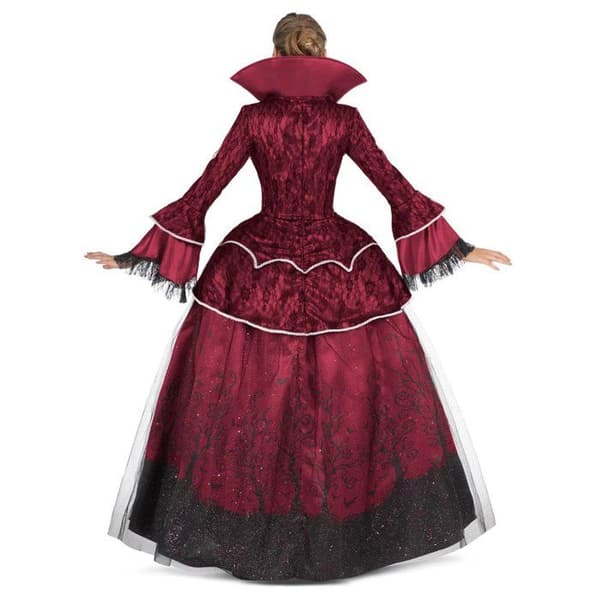 Vampyrdrottning kostym - MY OTHER ME - Flera storlekar - Svart - Röd - Polyester