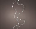 Miniatyrbillede 1 af 3: Julelys mikro LED koldhvid 1,95 m