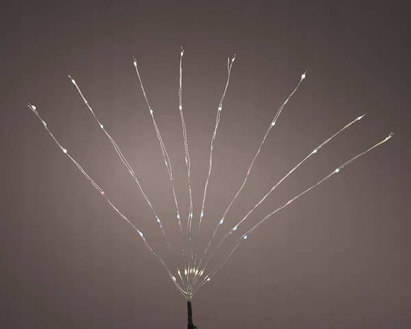 LED-joulukukkavalot koristeelliset 80 cm