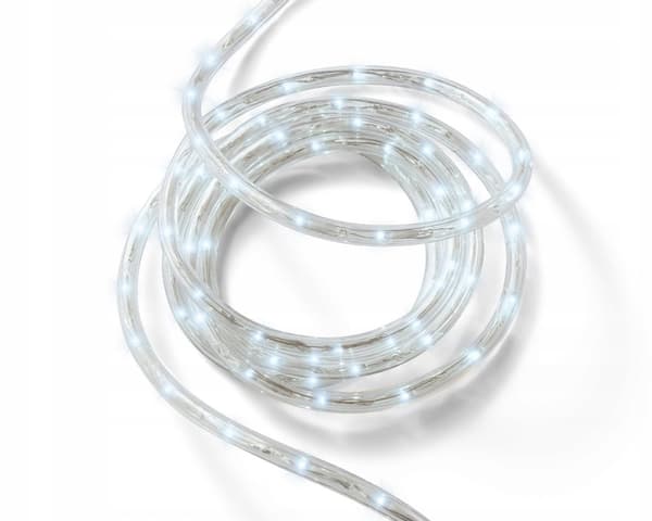 LED-jouluvalot ulkokäyttöön kylmän valkoiset 18 m