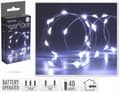 Miniatyrbild 4 av 5: LED-lampor 195 cm batteridriven ljusslinga