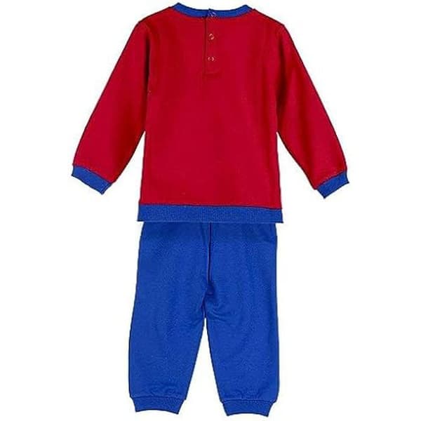 Barnöverdrag - SPIDERMAN - Röd Blå - 60% Bomull - 40% Polyester - Från 3 år