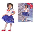 Miniatyrbild 2 av 11: Maskeraddräkt för barn Skolflicka Multicolour (3 Delar) - 7-9 år