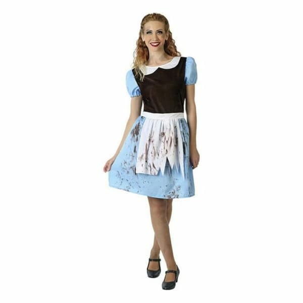 Maskeraddräkt vuxna Alice Halloween Tjänsteflicka - XL
