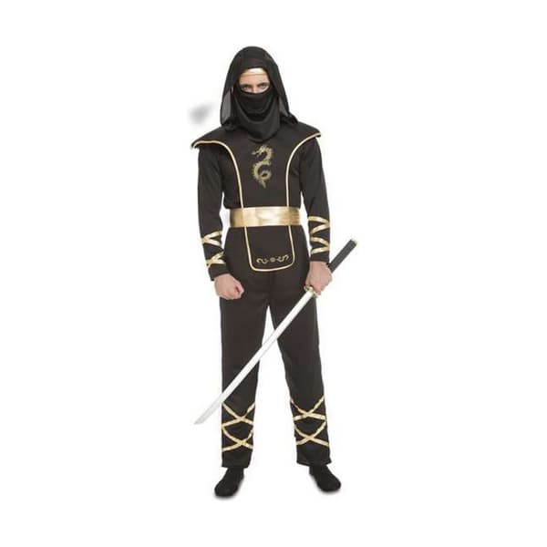 Maskeraddräkt vuxna My Other Me Svart Ninja - XS