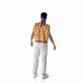 Miniatyrbild 6 av 8: Maskeraddräkt vuxna Hippie (2 Delar) - L