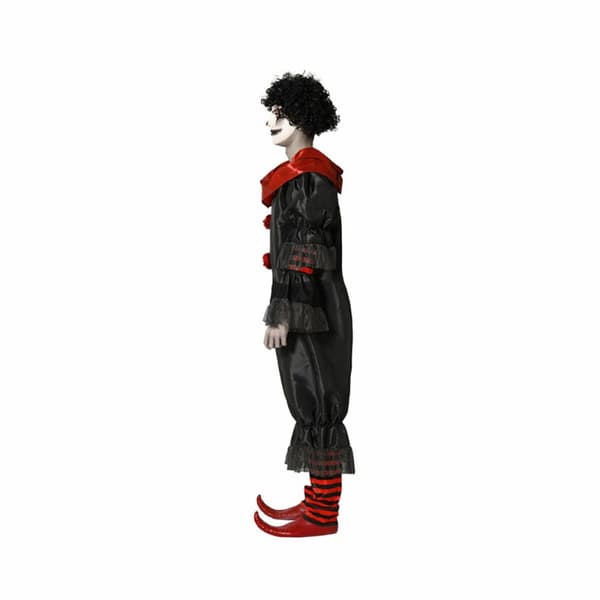 Maskeraddräkt vuxna Svart Clown (1 Delar) - XL