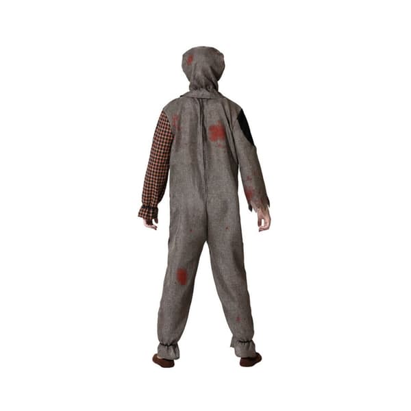Maskeraddräkt vuxna Voodoodocka Brun XL - XL