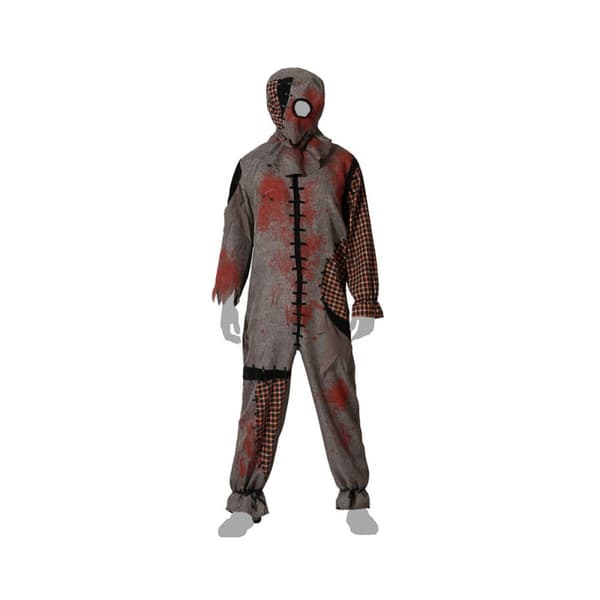 Maskeraddräkt vuxna Voodoodocka Brun XL - XL