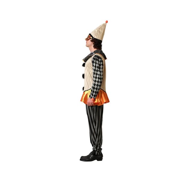 Maskeraddräkt vuxna Harlekinfigur - XS