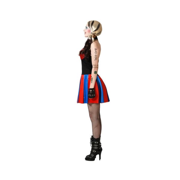 Maskeraddräkt vuxna Harlekinfigur - XL