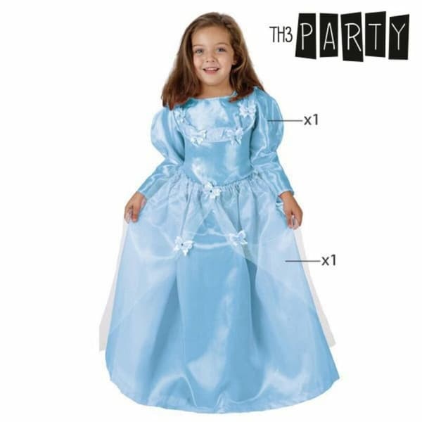 Kostume til børn Th3 Party Blå Fantasi (1 Dele) - 10-12 år