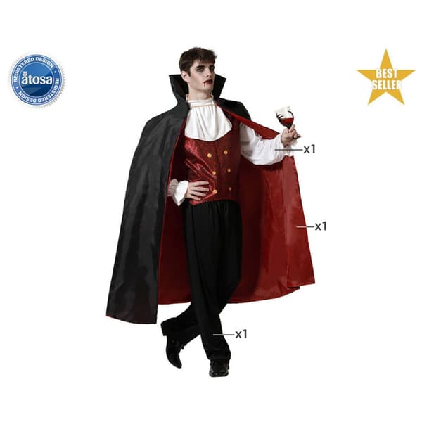Kostume til voksne Th3 Party Multifarvet (3 Dele) - XL