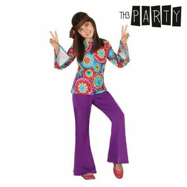 Kostume til børn Hippie (3 Pcs) - 3-4 år