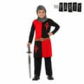 Miniatyrbillede 1 af 4: Kostume til børn Mandelig middelalder kriger (2 pcs) - 7-9 år