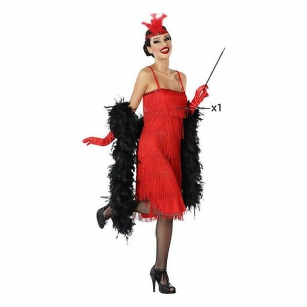 Kostume til voksne Rød (1 Dele) - M/L