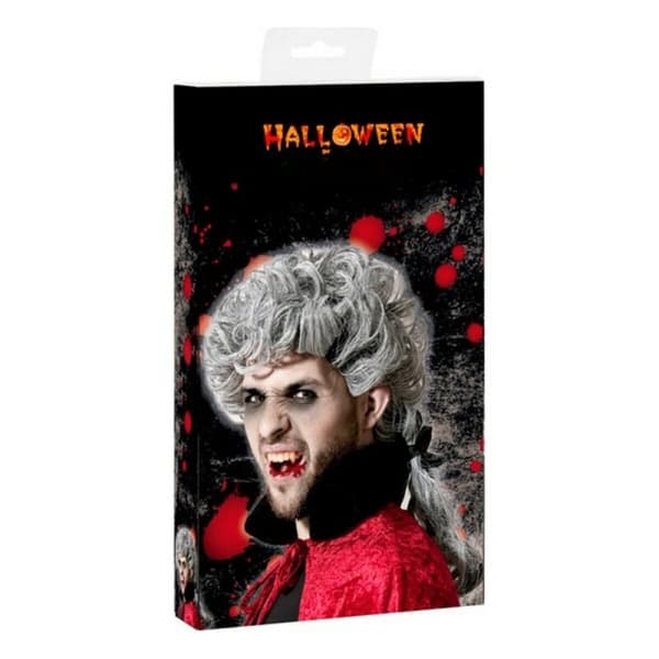 Paryk til Halloween Grå