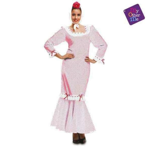 Kostume til voksne My Other Me Madrid Hvid - S