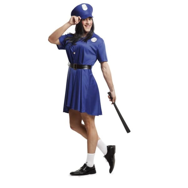 Kostume til voksne My Other Me Politi M/L