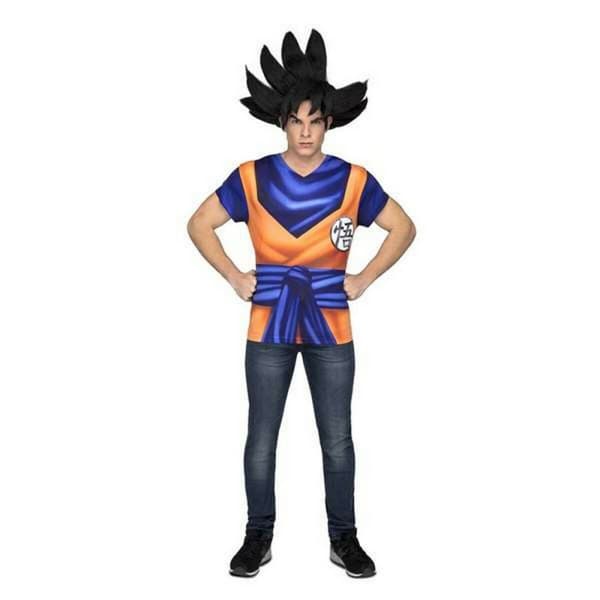 Kostume til voksne My Other Me Goku T-shirt - S