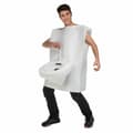 Miniatyrbillede 1 af 4: Kostume til voksne My Other Me Bidet Hvid M/L